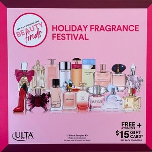 New in Box Ulta Holiday Fragrance Festival 17 vials + $15 coupon & Atomize